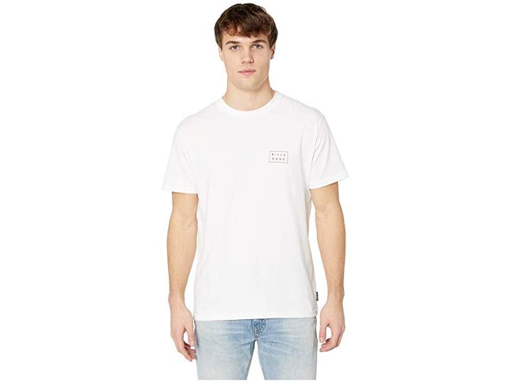 Billabong Die Cut Short Sleeve (white) Men's Clothing