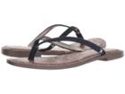Sam Edelman Gracie (sea Blue Kid Suede Leather) Women's Sandals