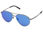 Diff Eyewear Scout (light Gunmetal/ice Blue) Fashion Sunglasses