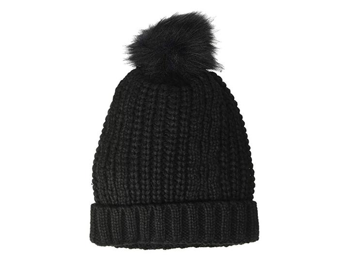 Michael Stars Frosty Fur Beanie (black) Beanies