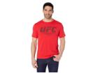 Reebok Ufc Logo Tee (primal Red) Men's Clothing
