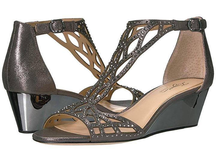 Vince Camuto Jalen (anthracite Shimmer Sand) Women's Shoes