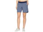 Asics Legends 7 Shorts (peacoat Heather) Women's Shorts