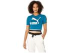 Puma Revolt Cropped Tee (corsair) Women's T Shirt