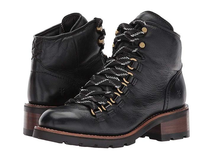 Frye Alta Hiker (black) Women's Boots