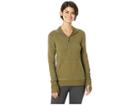 Free People Movement Markle Long Sleeve Layering Top (army) Women's Workout