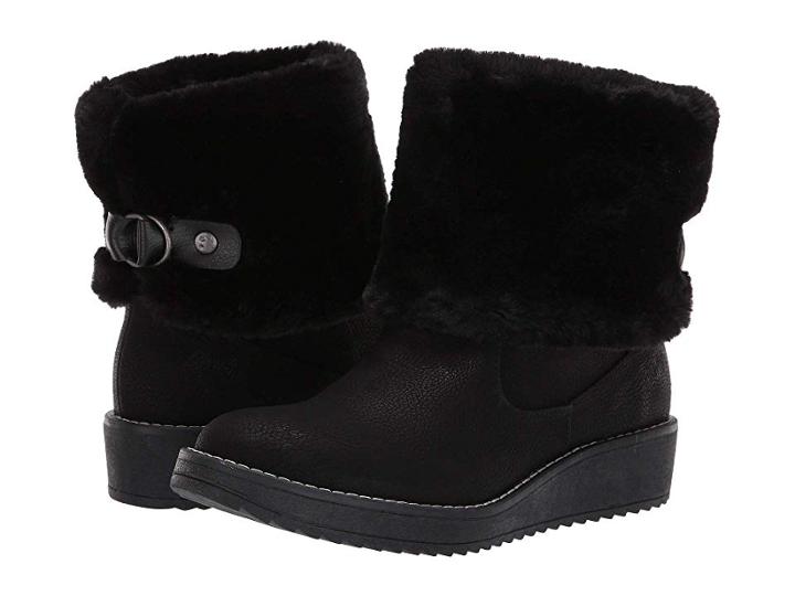 Blowfish Clairey Shr (black Saddlerock/rabbit Run) Women's Pull-on Boots