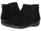 Clarks Everlay Leigh (black Suede) Women's  Boots