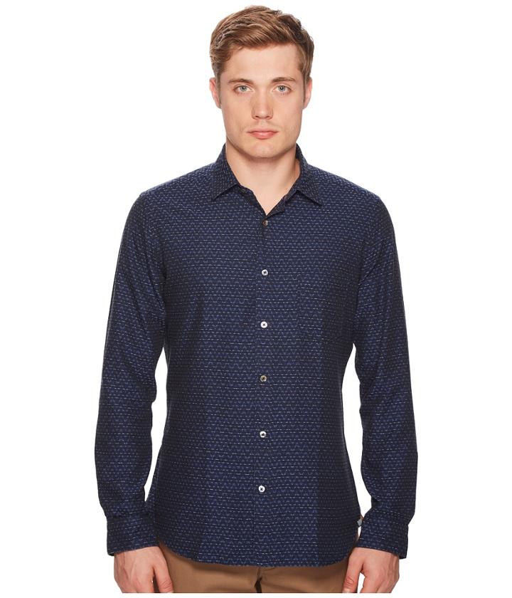 Missoni Jacquard Zigzag Shirt (khaki) Men's Clothing