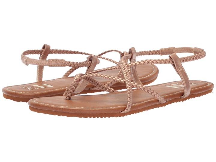 Billabong Crossing Over 2 (rose Gold) Women's Slide Shoes