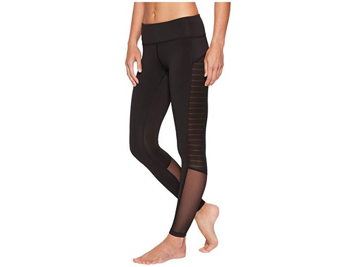 Reebok Dance Mesh Tight (black) Women's Casual Pants