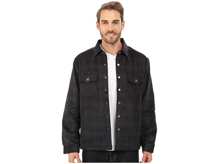 Mountain Khakis Sportsman's Shirt Jacket (black) Men's Coat