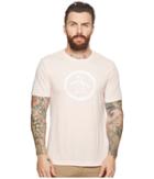 Original Penguin Heathered Distressed Circle Logo Tee (impatiens Pink) Men's T Shirt