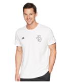 Adidas Mascot Inspired Tee (white) Men's T Shirt