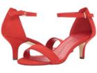 Athena Alexander Monroe (red Suede) Women's Sandals