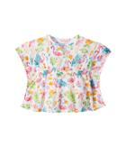 Mud Pie Flamingo Ruffle Swimsuit Cover-up (infant/toddler) (white) Girl's Swimsuits One Piece