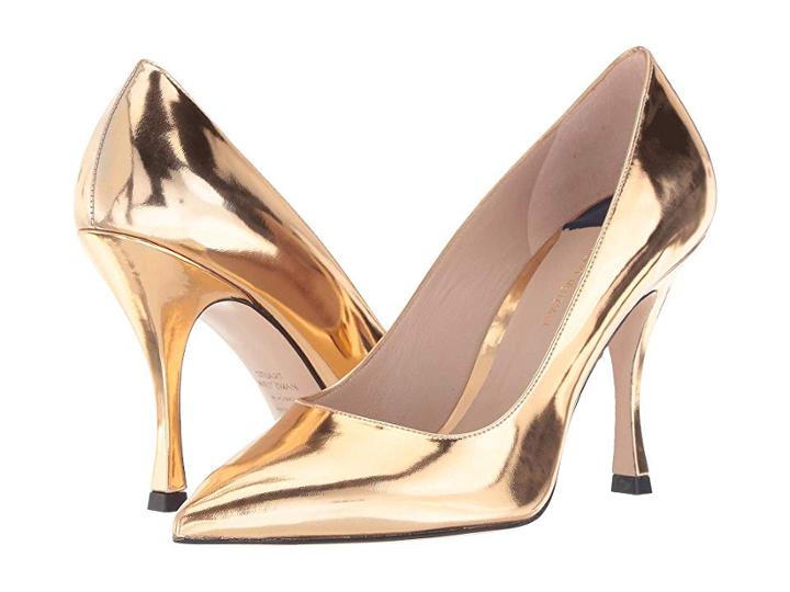 Stuart Weitzman Tippi 95 (pure Rose Gold Specchio) Women's Shoes