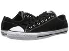 Converse Skate Ctas Pro Ox Skate ((suede) Black/white 2) Lace Up Casual Shoes