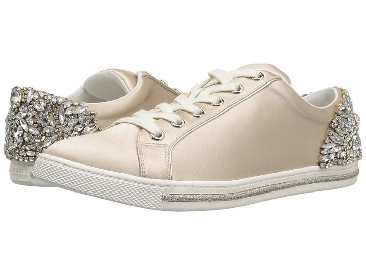 Badgley Mischka Shirley (nude Satin) Women's Shoes