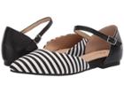 Cl By Laundry Hot Cake (white/black/black Cotton Stripe) Women's Shoes