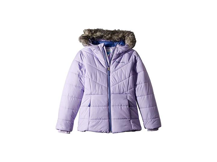 Columbia Kids Katelyn Cresttm Jacket (little Kids/big Kids) (soft Violet/eve) Girl's Coat