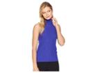 Kenneth Cole New York Solid Mock Sweater (spectrum Blue) Women's Sweater