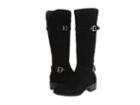 Cole Haan Indiana Tall Boot Waterproof (black Suede) Women's Zip Boots