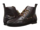 Polo Ralph Lauren Barrott (dark Brown Smooth Pull Up) Men's Shoes
