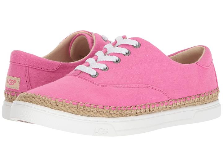 Ugg Eyan Ii (pink Azalea) Women's Lace Up Casual Shoes