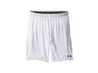 Under Armour Kids Knit Shorts (big Kids) (white/green Typhoon/black) Boy's Shorts
