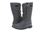 Bogs Juno Lace Tall (dark Grey) Women's Cold Weather Boots