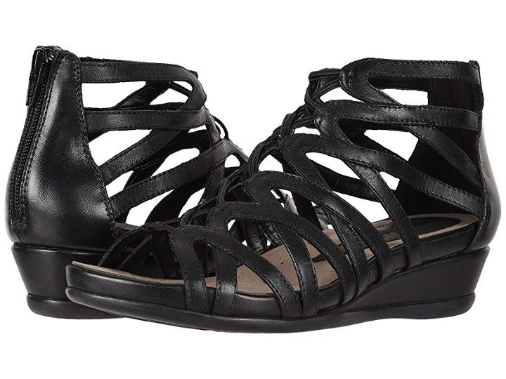 Earth Juno (black Soft Burnished Leather) Women's  Shoes