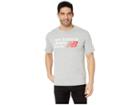 New Balance Athletic Shoebox Tee (athletic Grey) Men's T Shirt