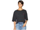 Spiritual Gangster Luv Wins Icon Tee (vintage Black) Women's T Shirt