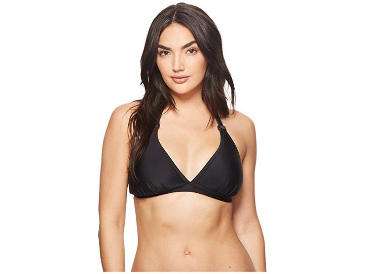 Lole Oahu D Halter Top (black) Women's Swimwear