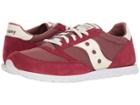 Saucony Originals Jazz Low Pro (maroon/white) Men's Classic Shoes