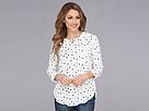 Nydj - Tossed Heart Blouse (white)