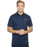 Under Armour Golf Ua Coolswitch Polo (academy/academy/steel) Men's Clothing