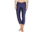 Under Armour Ua Heatgear(r) Armour Sport Capris (blue) Women's Casual Pants