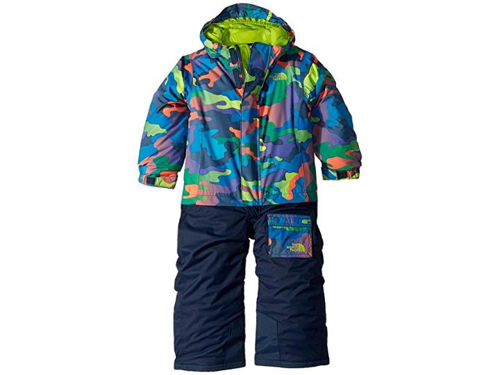 The North Face Kids Insulated Jumpsuit (toddler) (cosmic Blue Ombre Camo Print) Boy's Jumpsuit & Rompers One Piece
