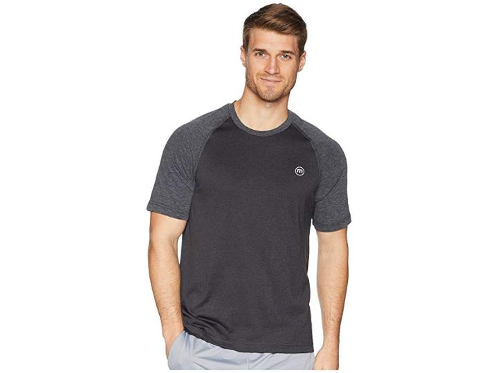 Travismathew Bearing Fitness Crew (heather Magnet) Men's Sweater