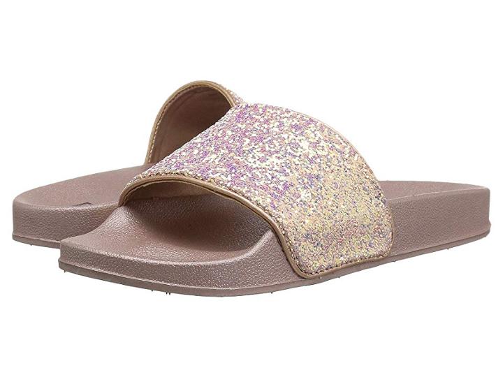 Dolce Vita Kids Shorty (little Kid/big Kid) (rose Gold Glitter) Girl's Shoes