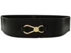 Lauren Ralph Lauren Dawson Stretch Dress Casual Medium (black) Women's Belts