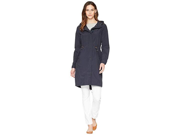 Ilse Jacobsen Lightweight Windbreaker (dark Indigo) Women's Coat