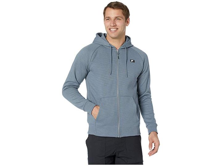 Nike Nsw Optic Hoodie Full Zip (armory Blue) Men's Sweatshirt