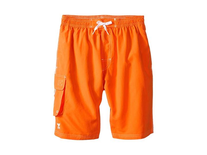 Tyr Challenger Trunk (orange) Men's Swimwear