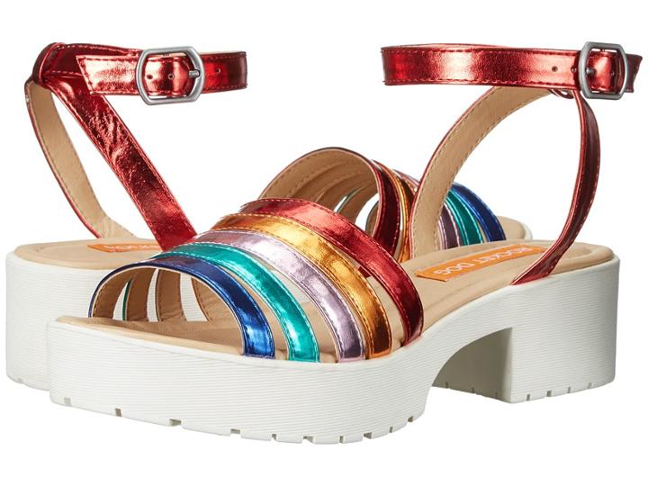 Rocket Dog Simm (rainbow Multi Shimmy) Women's Sandals