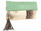 Rafe New York - Anh Fold Over Clutch (mint/gold