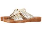 Bella-vita Noa-italy (gold Italian Leather) Women's Sandals