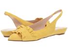Nine West Samantha (citrine Yellow) Women's Flat Shoes